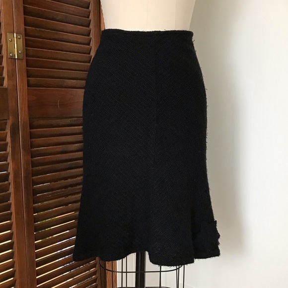 Anthropologie Odille Textured Skirt (Small) - Picture 1 of 6